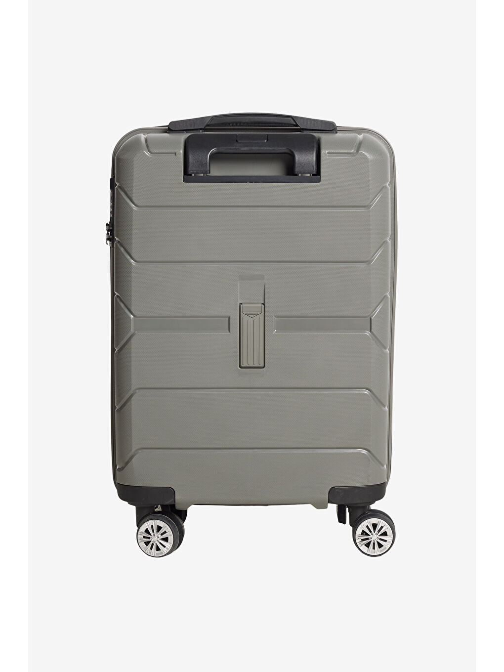 Erkek Gri Küçük Boy Valiz-4