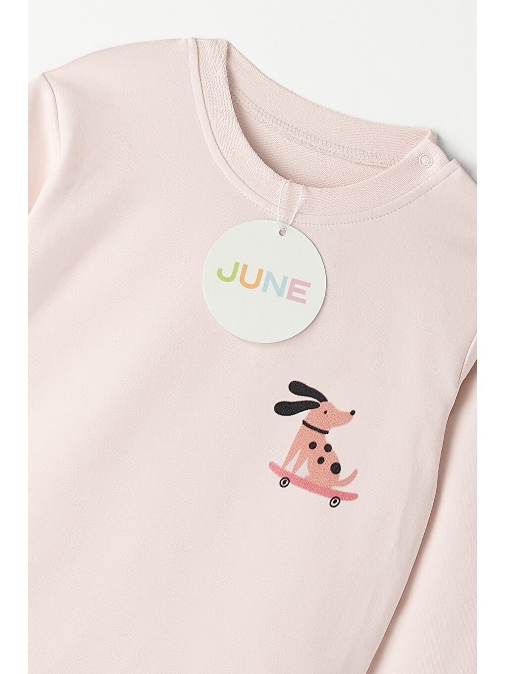 June Pembe Kız Bebek Takım - 3