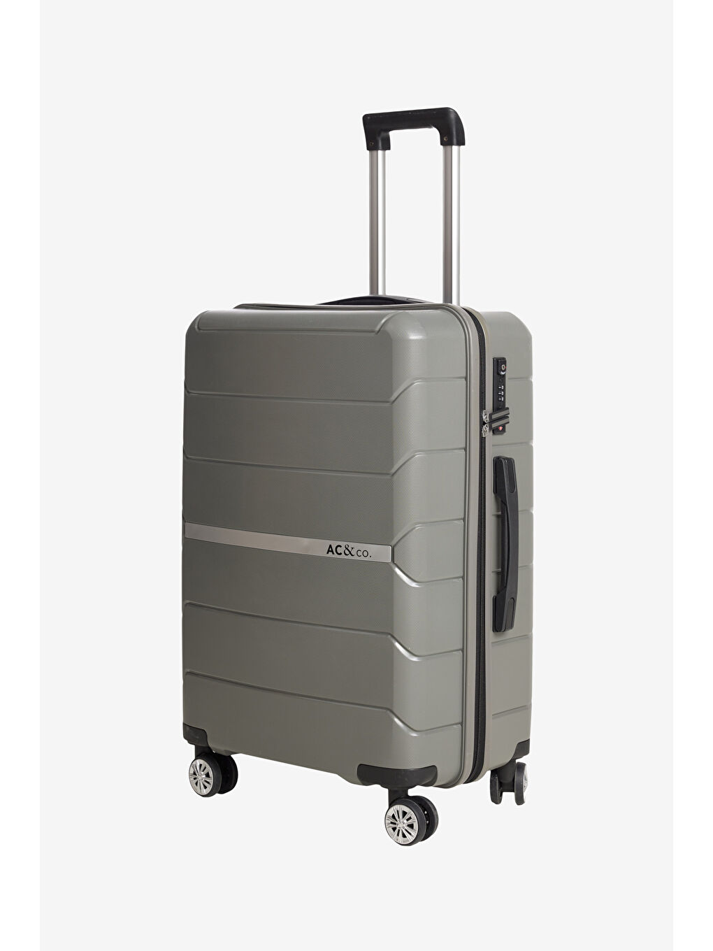 Erkek Gri Büyük Boy Valiz-1