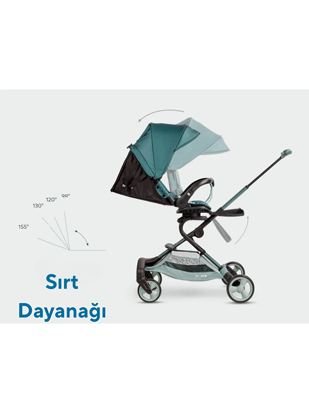 Baby Cruiser Bebek Arabası 360 Matcha-2