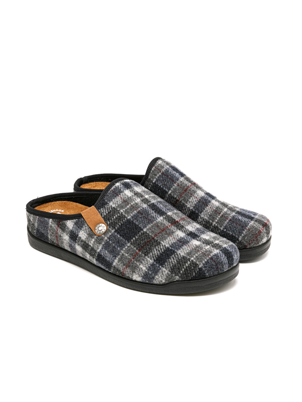 Lacivert Erkek Ev Terliği 46 652 JW CLOTH MAN SLIPPER Blue-1