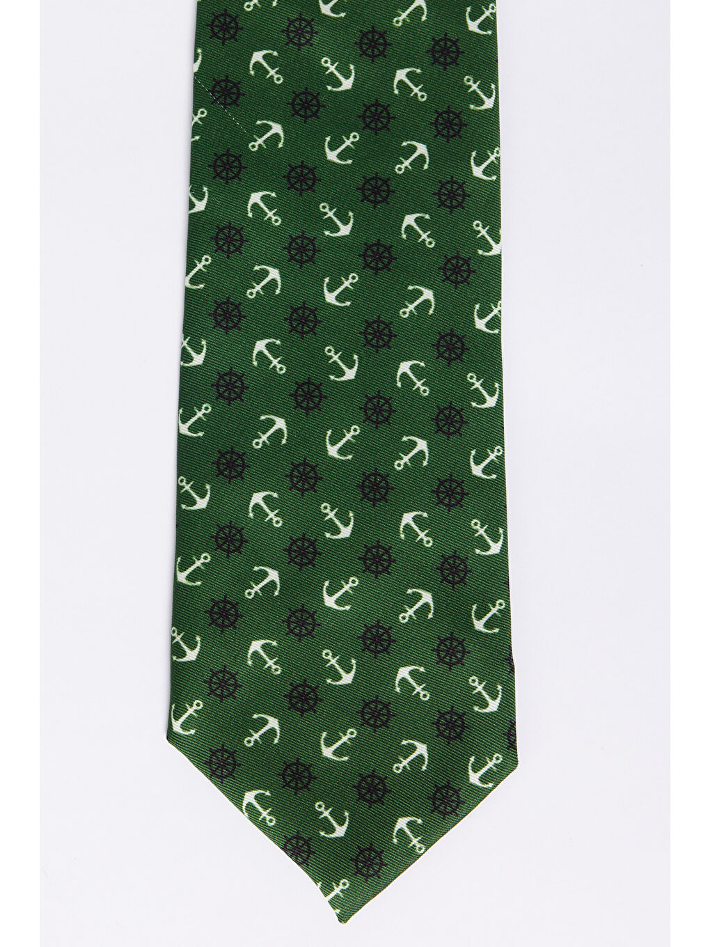 Erkek Yeşil Desenli Kravat-1