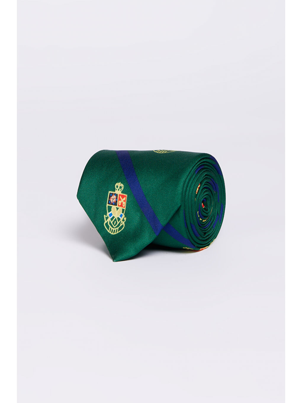 Erkek Yeşil Desenli Kravat
