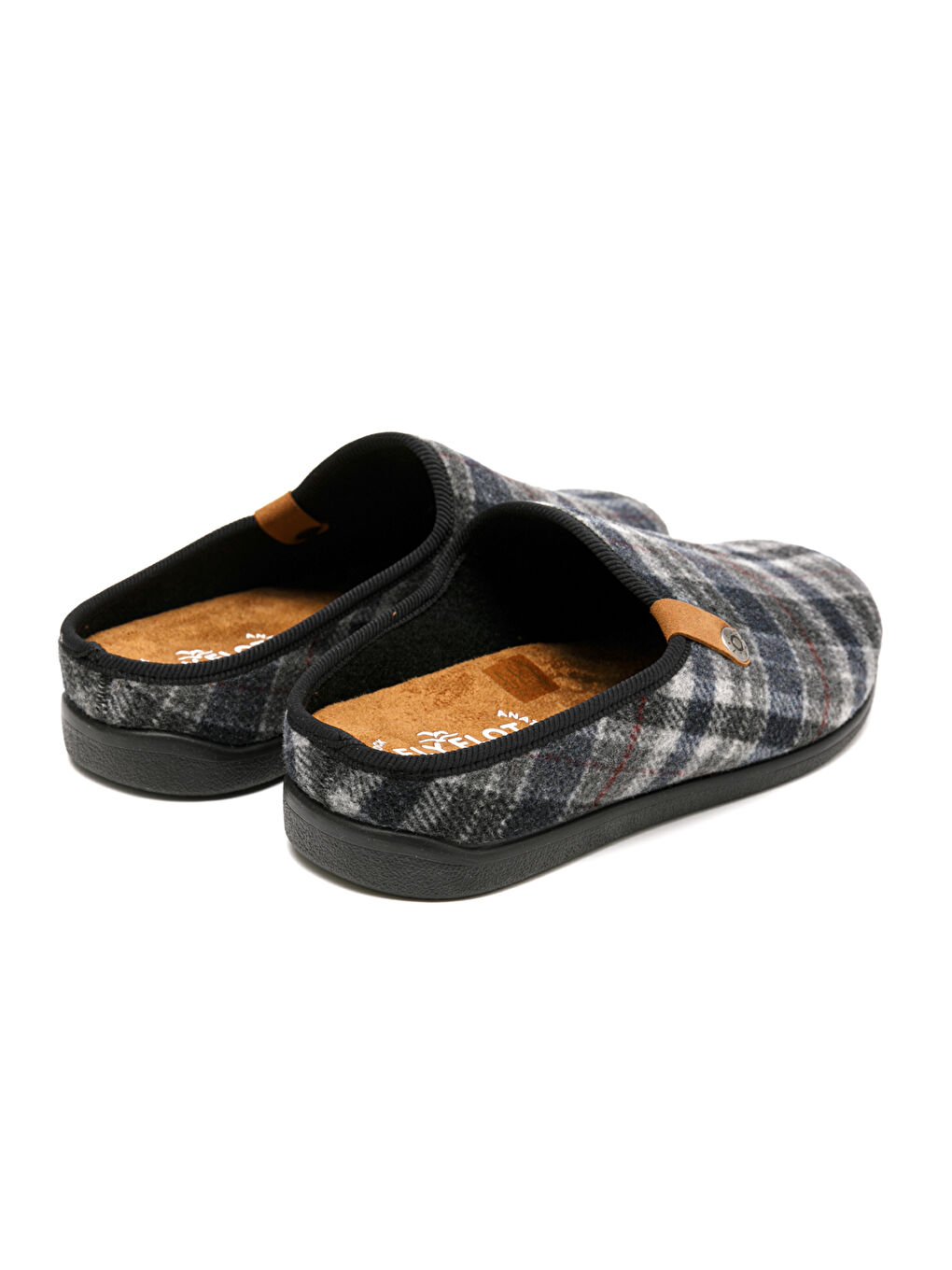 Lacivert Erkek Ev Terliği 46 652 JW CLOTH MAN SLIPPER Blue-3