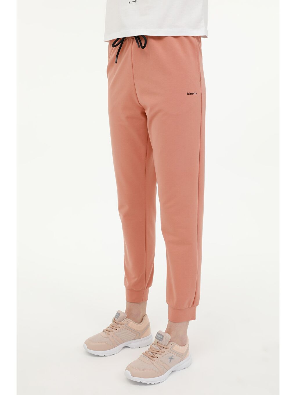 Kinetix Pembe W-SN86 BASIC JOGGER 3FX Gül Kurusu Kadın Eşofman Altı