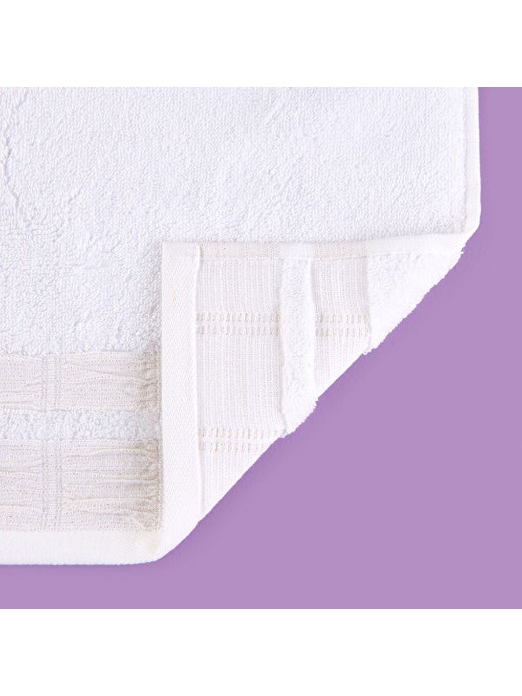 Soft Golden Star Shiny El Havlusu - Ekru - 30x50 cm-1