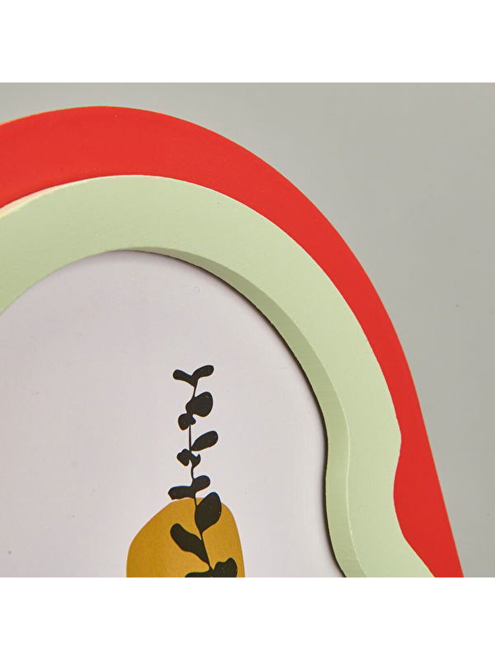 Deco Geo Fotoğraf Çerçevesi - Turuncu - 10x15 cm-2