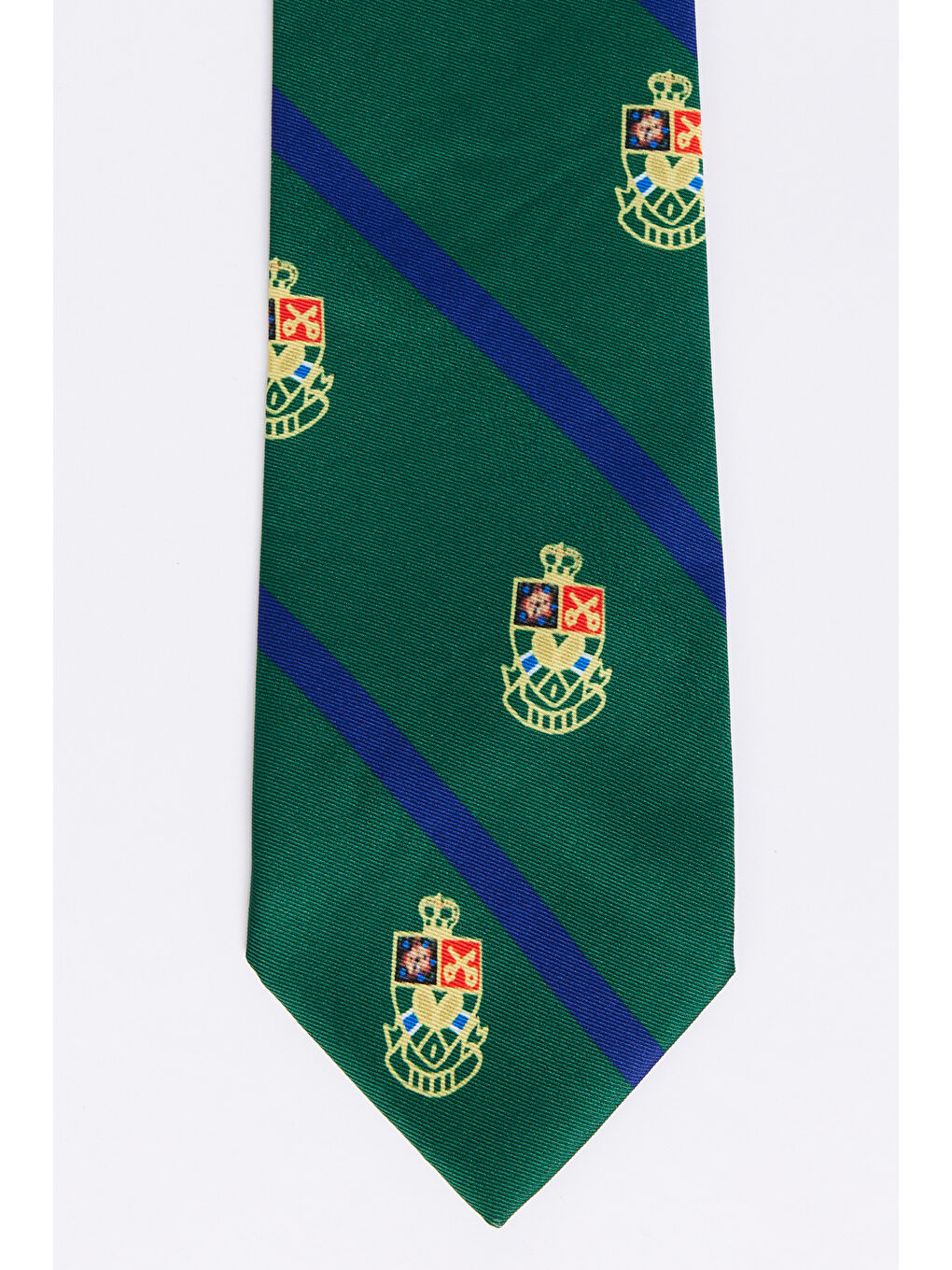 Erkek Yeşil Desenli Kravat-1