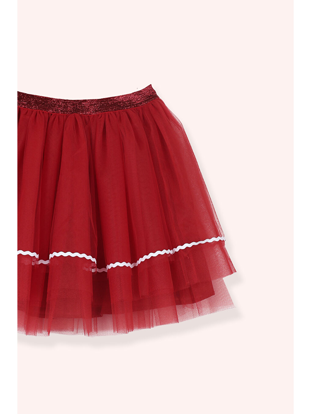 Kız Çocuk Tütü Etek Kırmızı-1