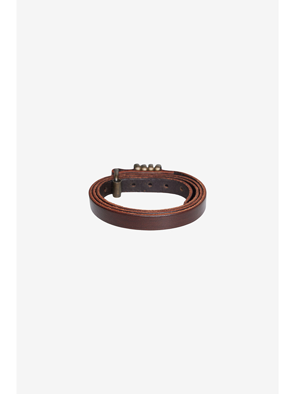 Erkek Kahverengi Deri Bileklik-1