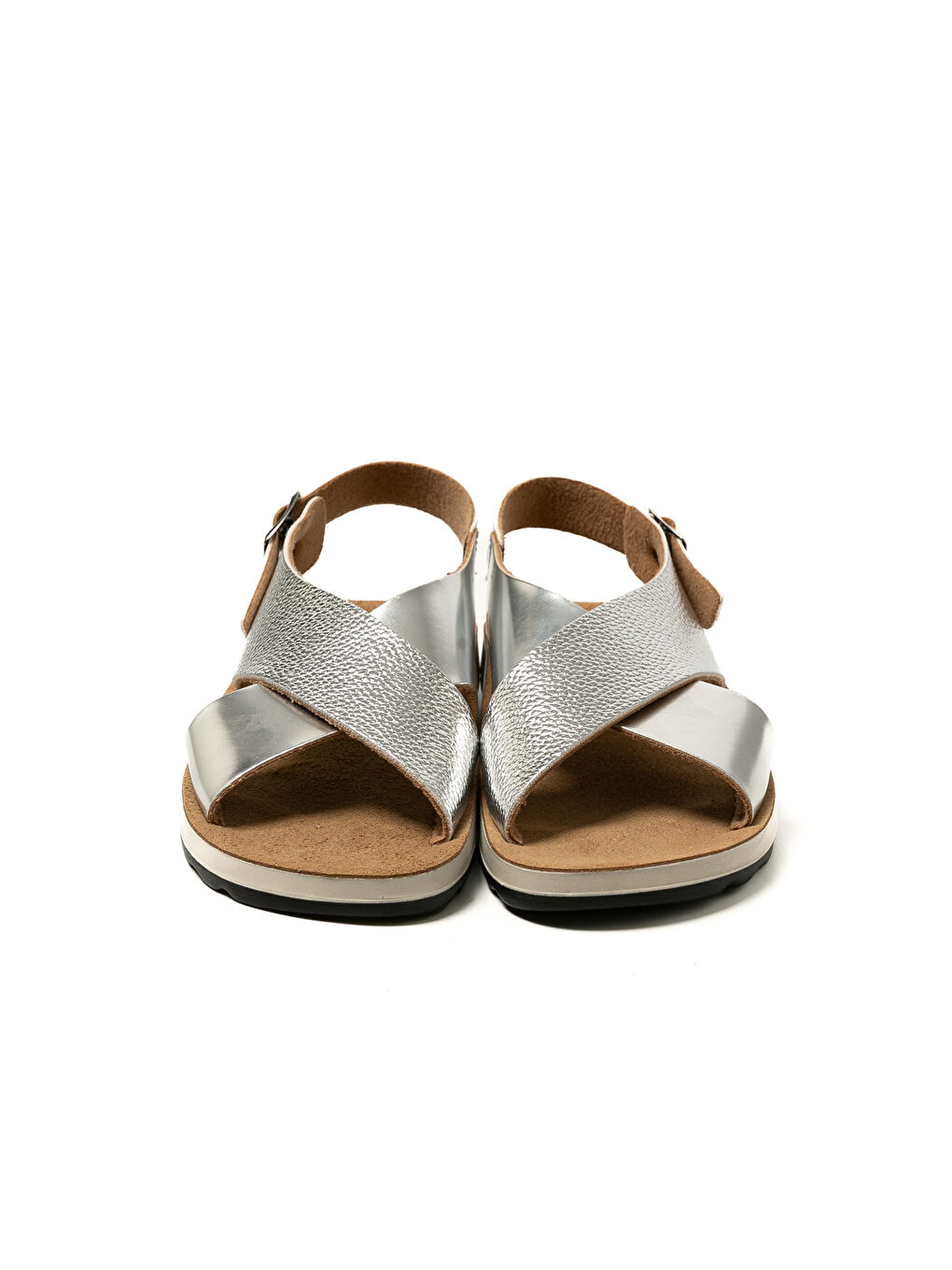 Gri Kadın Sneaker 77 G61 ZC Sandal 6331-Silver-1