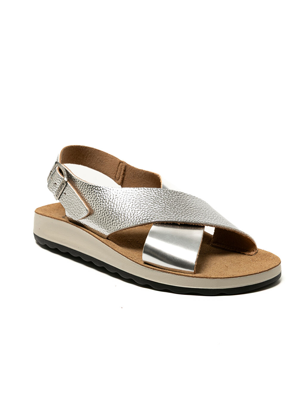 Gri Kadın Sneaker 77 G61 ZC Sandal 6331-Silver-3