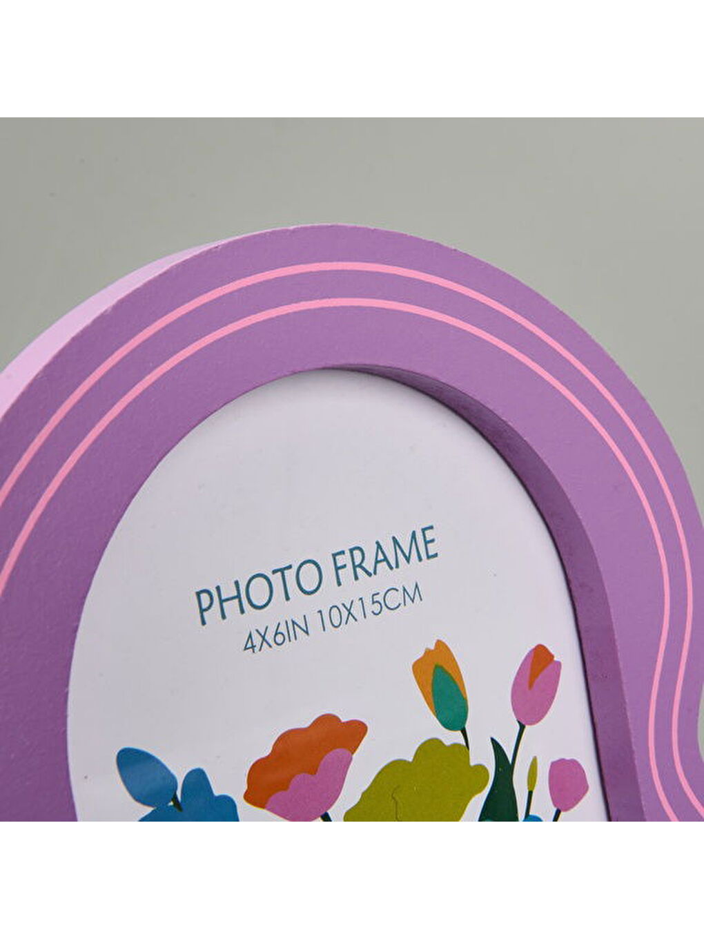 Deco Camelia Fotoğraf Çerçevesi - Mor - 10x15 cm-2