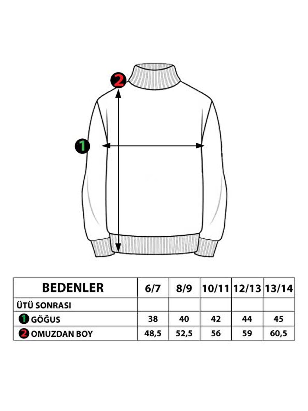 Lila Kız Çocuk Nakışlı Taş İşlemeli Balıkçı Yaka Sweatshirt-1