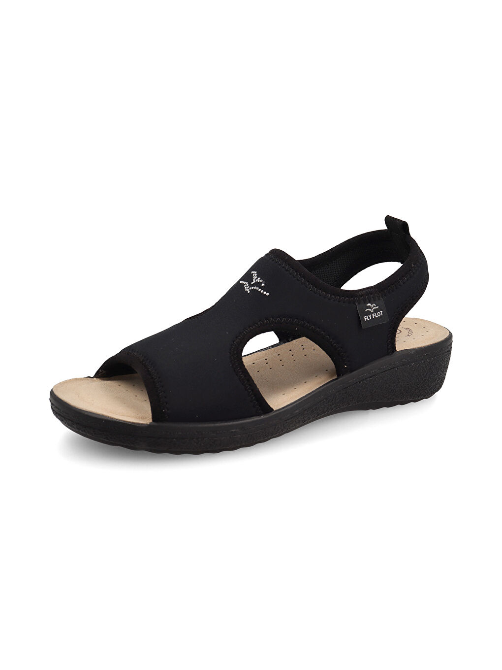 Siyah Kadın Sneaker 55 E71 LA Sandal FRESH 2003-Black