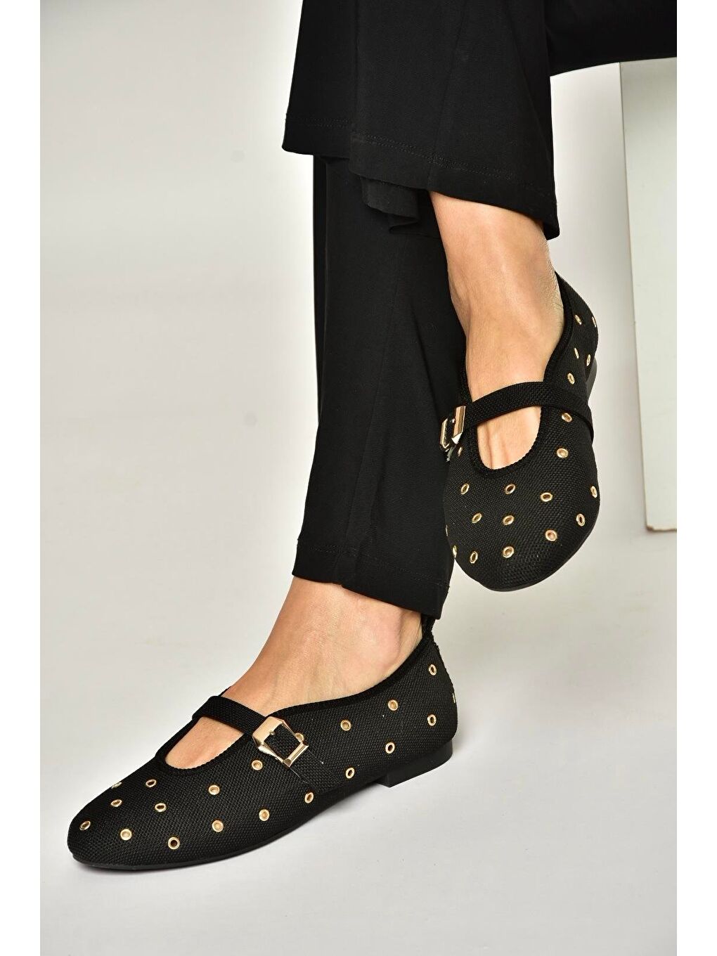 Siyah Kadın Babet Y820410104-3