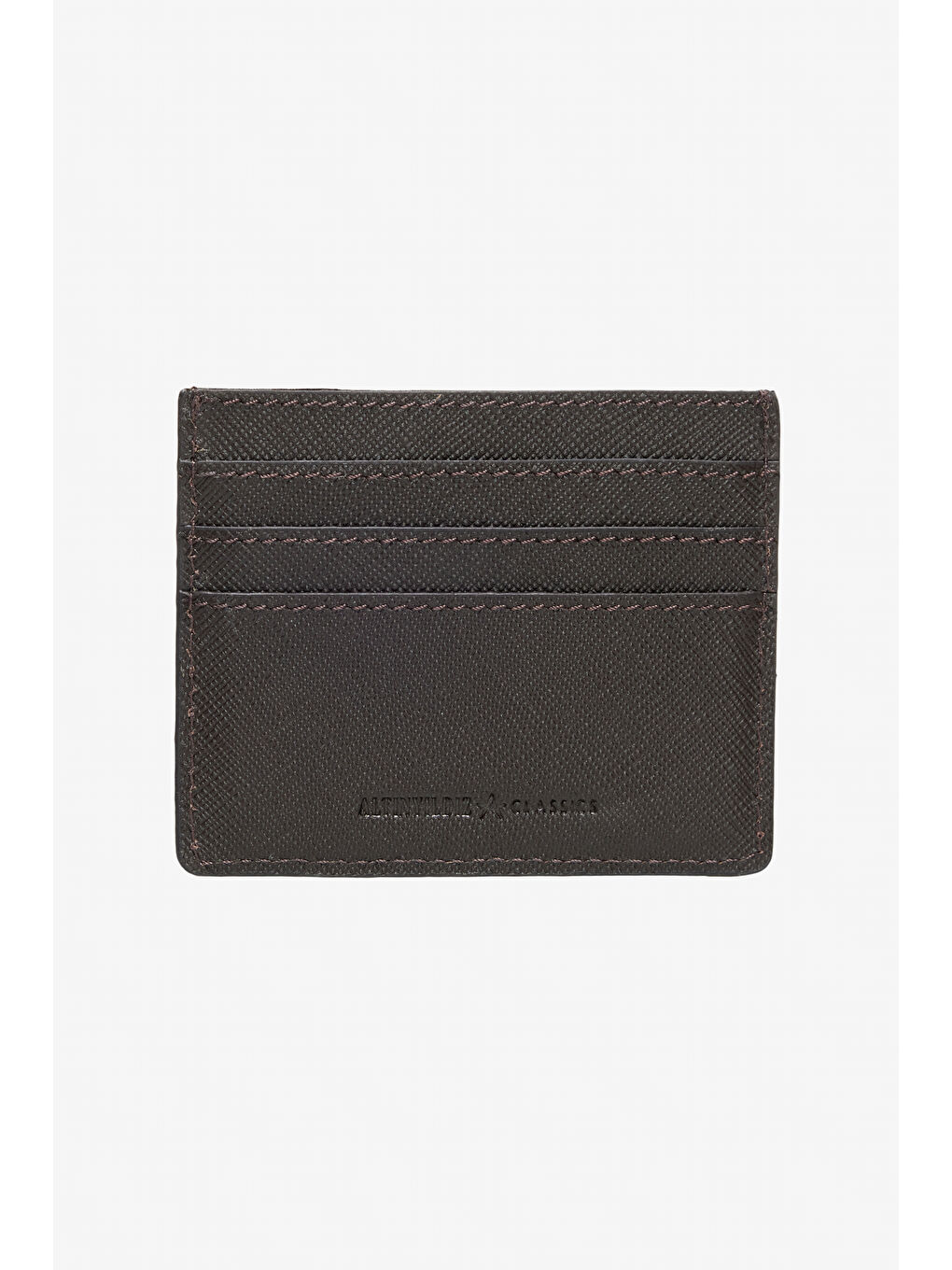 Erkek Kahverengi %100 Deri Kartlık-2