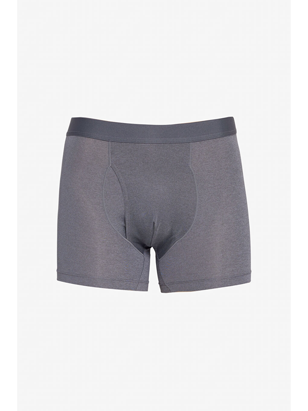 Erkek Antrasit Tekli Boxer