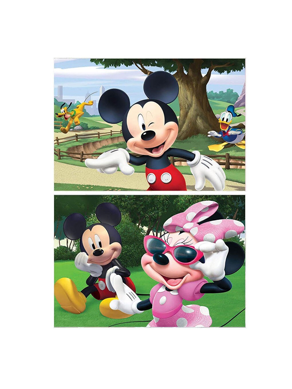 Çocuk Puzzle 2X20 Parça Mickey-Friends 18884-1