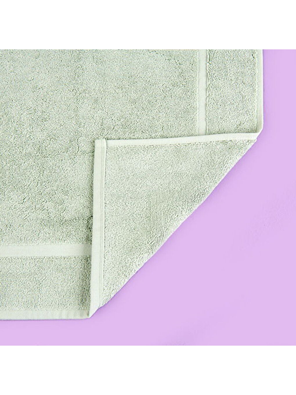 Yeşil Soft Samantha Ayak Havlusu - Mint - 50x80 cm-1