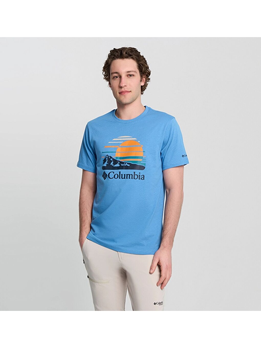 Columbia Mavi CSC M Peaceful Perspective SS Tee CS0412