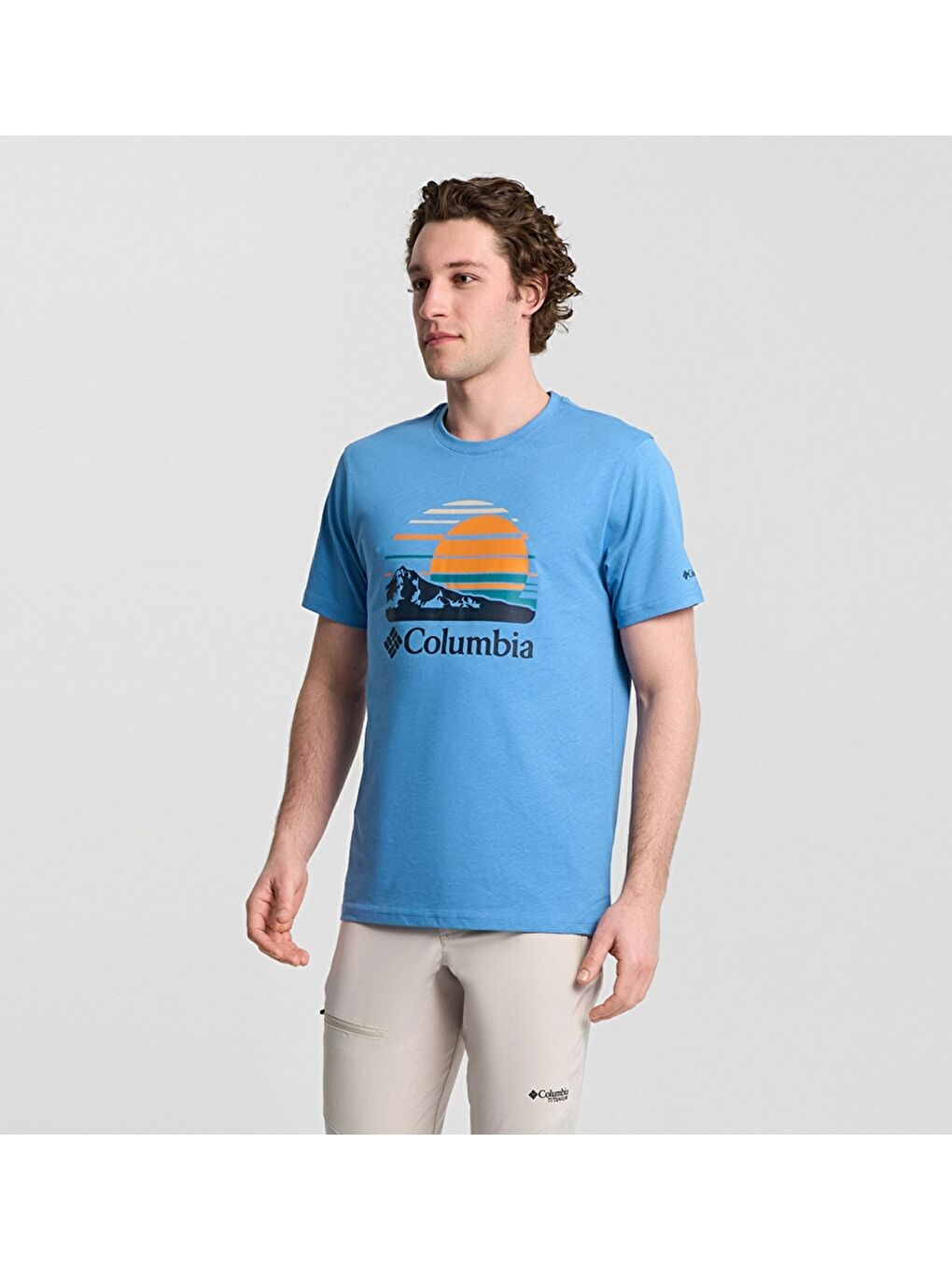 Columbia Mavi CSC M Peaceful Perspective SS Tee CS0412 - 3