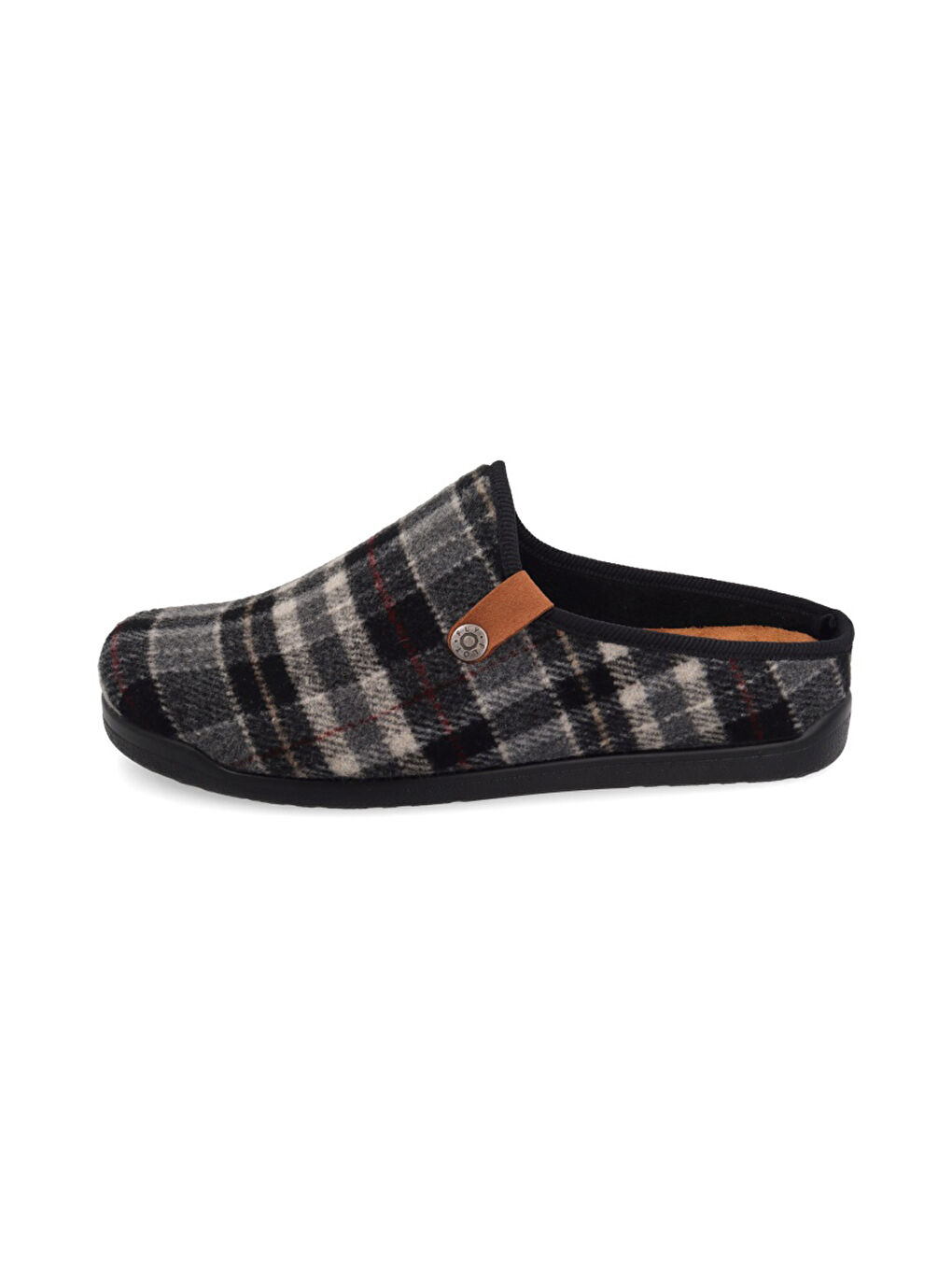 Siyah Erkek Ev Terliği 46 652 JW CLOTH MAN SLIPPER
