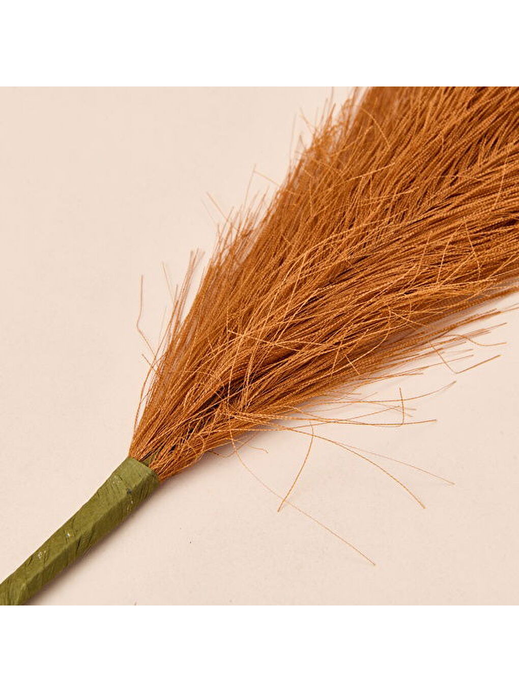 Kahverengi Dekoratif Tüy - Kiremit - 44 cm-1