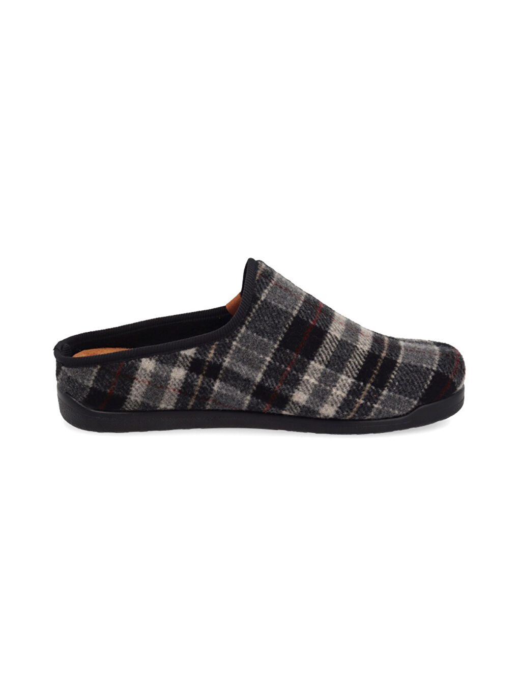 Siyah Erkek Ev Terliği 46 652 JW CLOTH MAN SLIPPER-2
