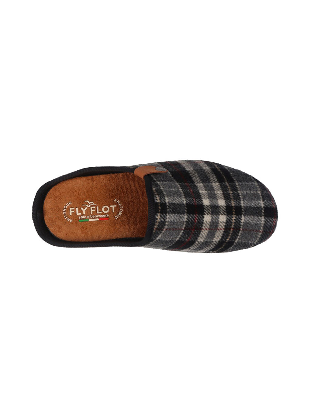 Siyah Erkek Ev Terliği 46 652 JW CLOTH MAN SLIPPER-3