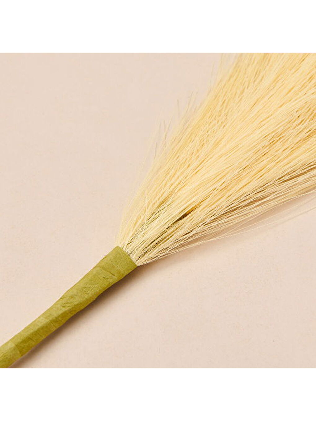 Dekoratif Tüy - Sarı - 44 cm-1