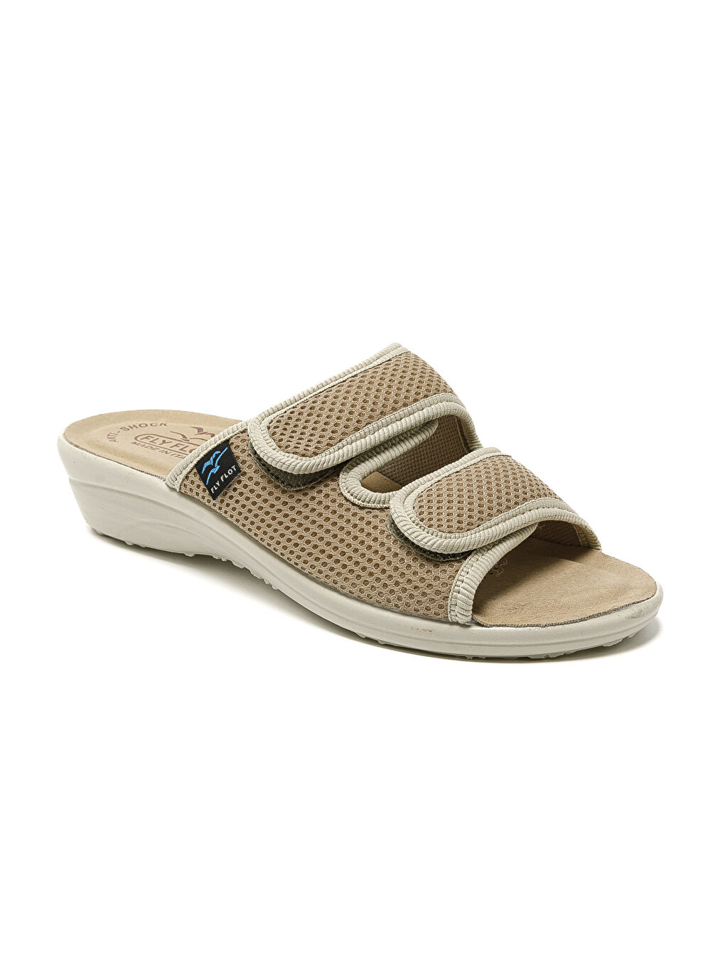 Bej Kadın Terlik T4 F50 FE Slipper 6009-Beige-1
