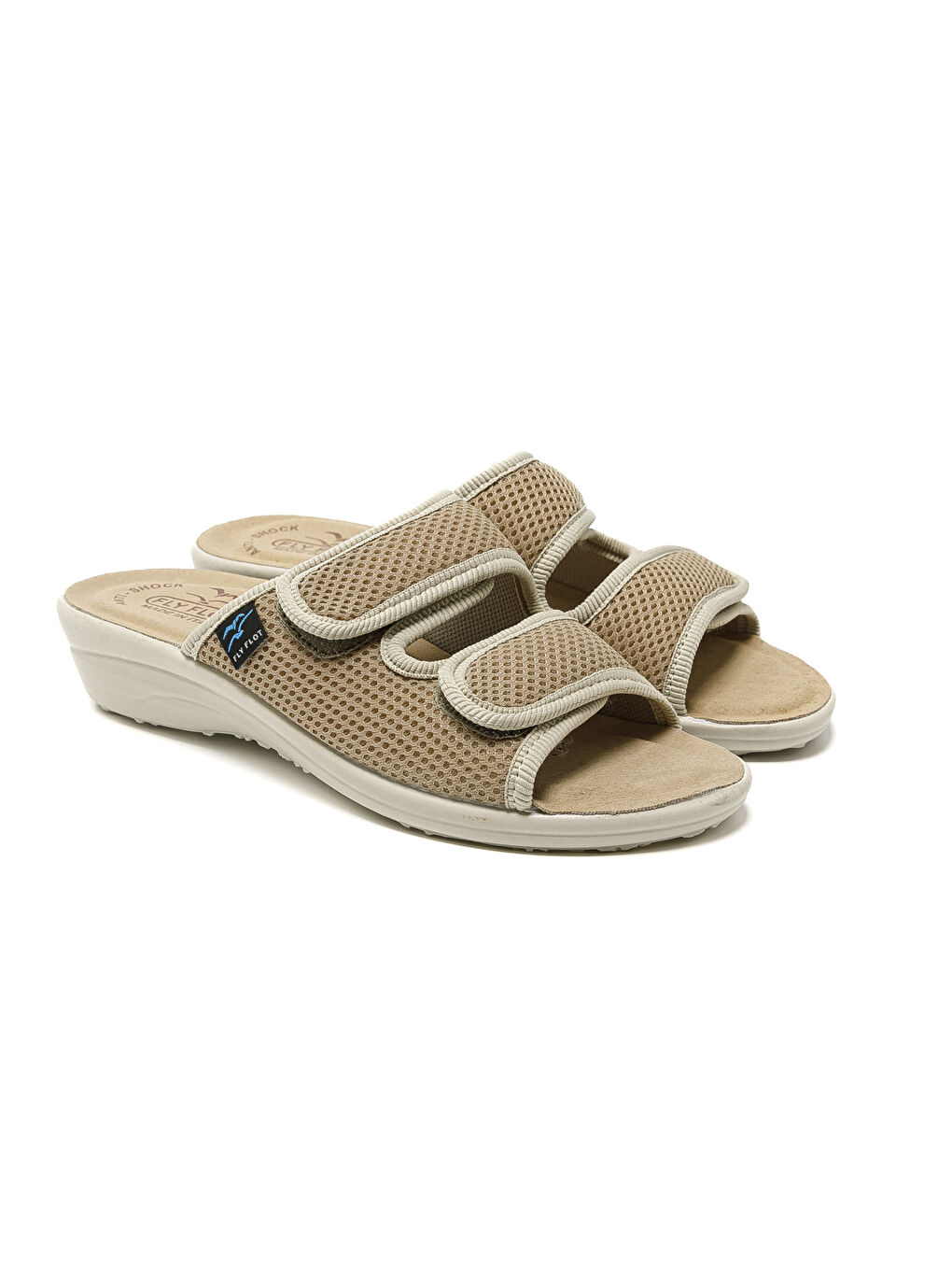 Bej Kadın Terlik T4 F50 FE Slipper 6009-Beige-2