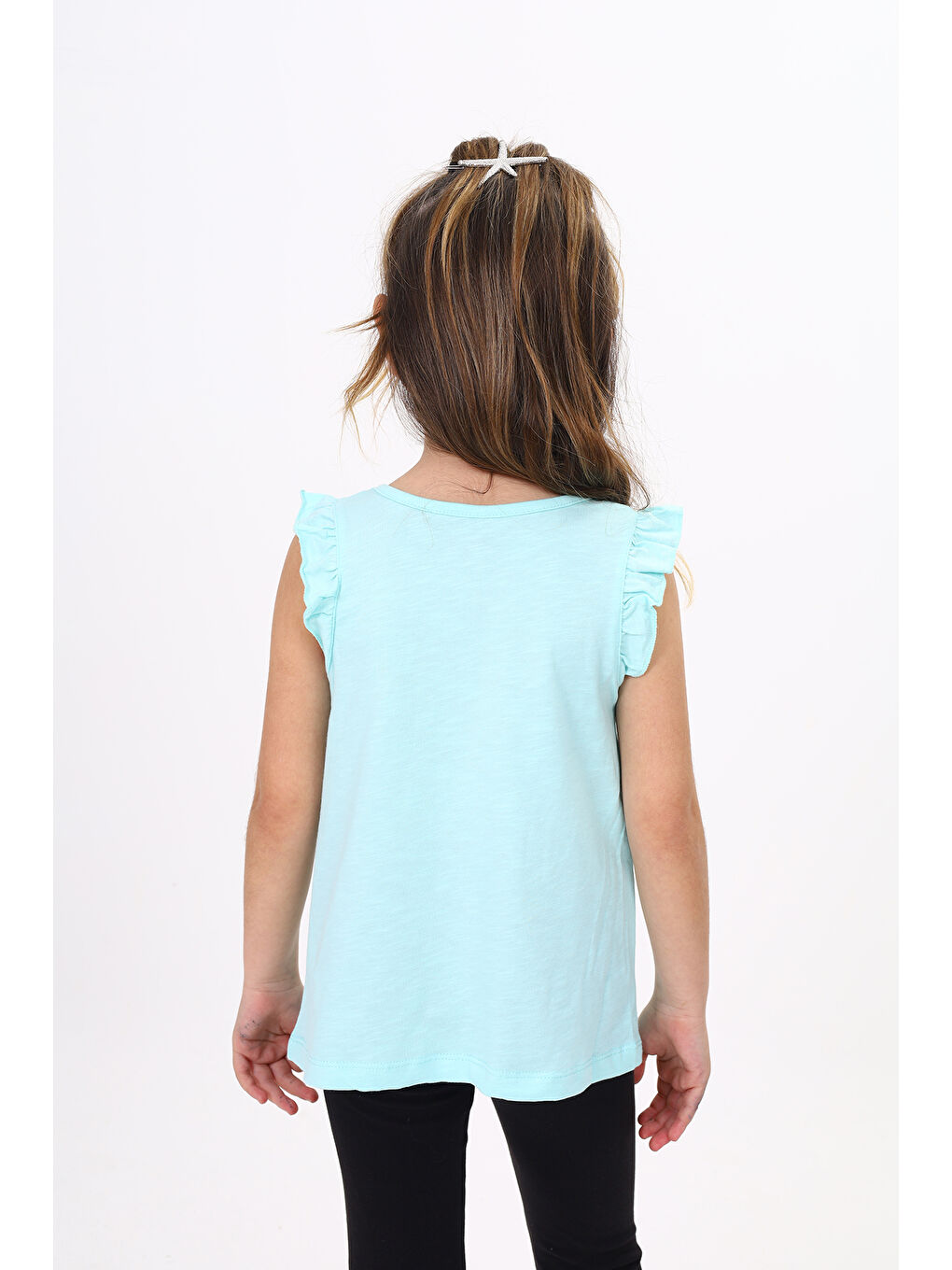 Toontoykids Turkuaz Kız Çocuk Atlet - 2