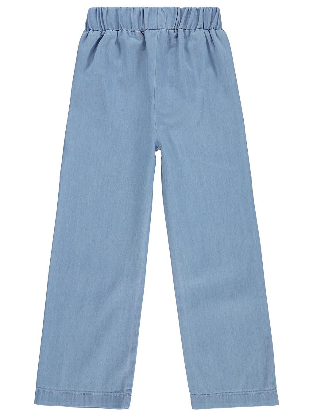 Girls Bol Paça 6-9 Yaş Pantolon Jean - Mavi-1