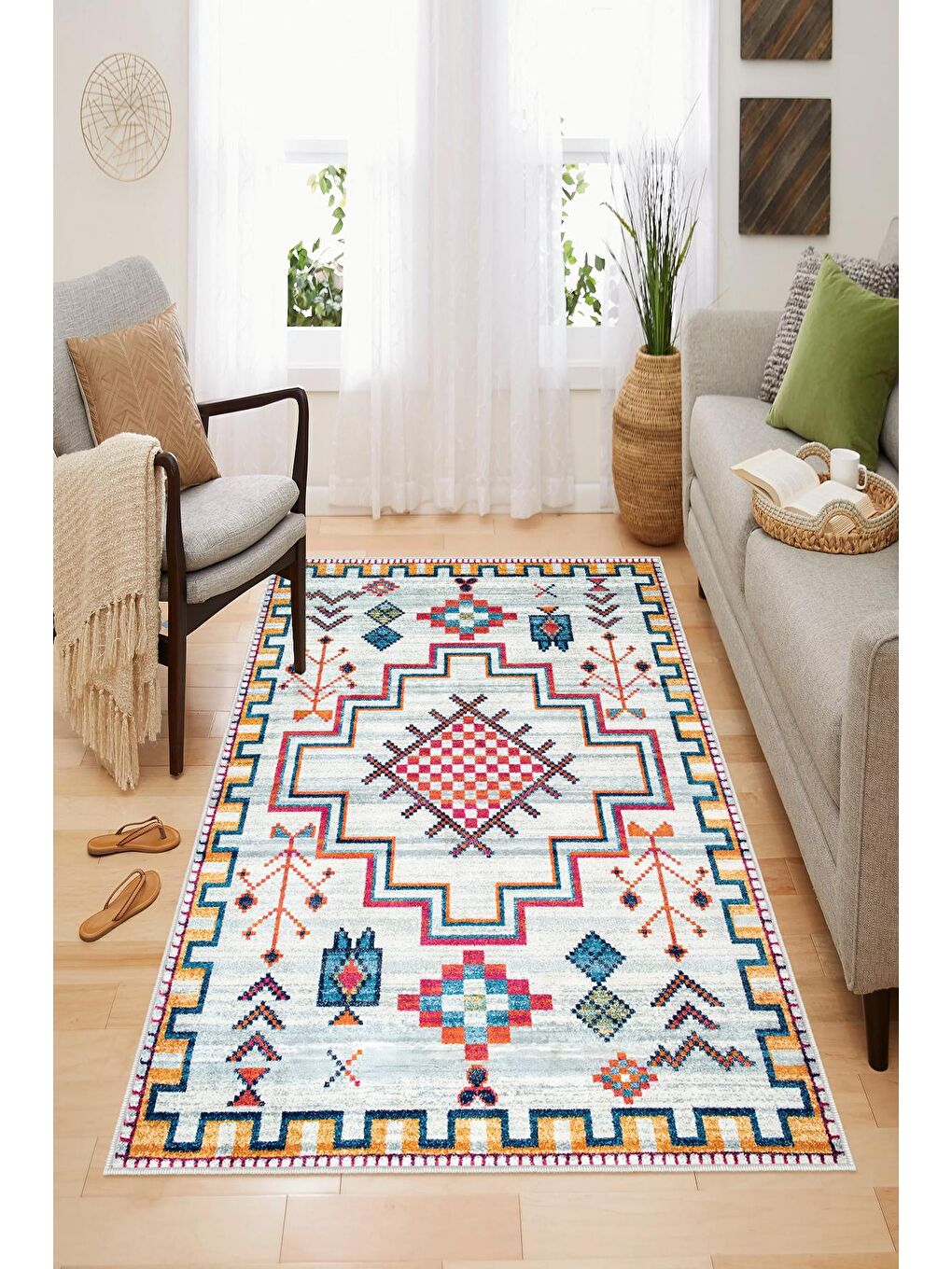 Karışık Dekoratif Özel Tasarım Yıkanabilir, Modern Halı  160x230