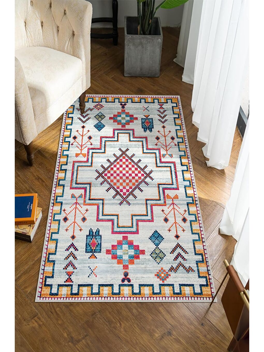 Karışık Dekoratif Özel Tasarım Yıkanabilir, Modern Halı  160x230-1