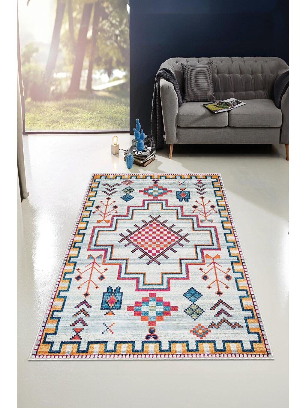 Karışık Dekoratif Özel Tasarım Yıkanabilir, Modern Halı  160x230-2