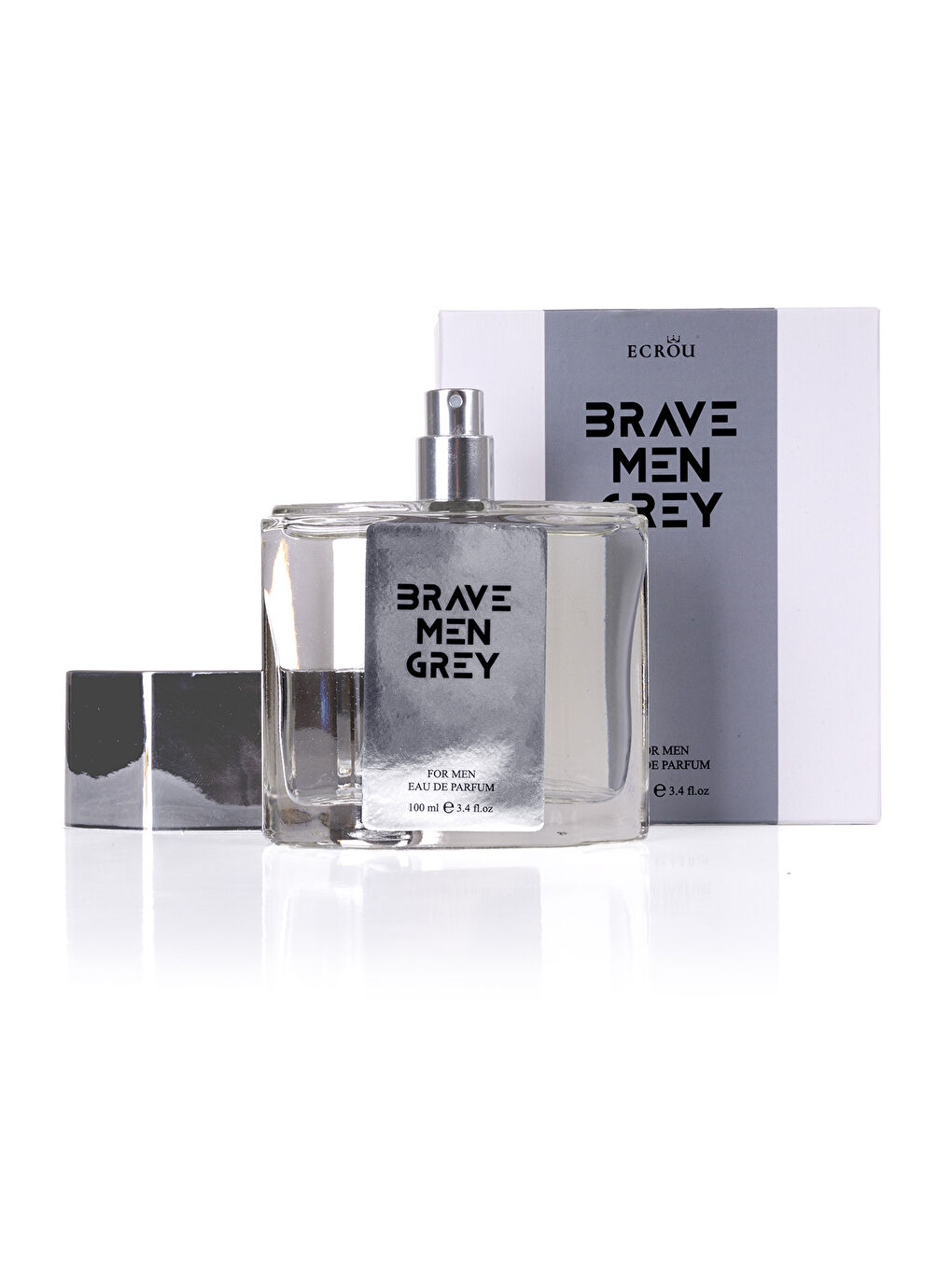 Ecrou Beyaz Brave Men Grey Erkek Parfüm Edp 100 ml - 3