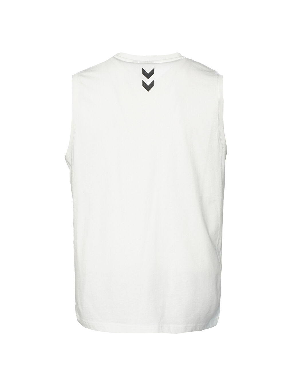 Drake Erkek Beyaz Yuvarlak Yaka Atlet-2