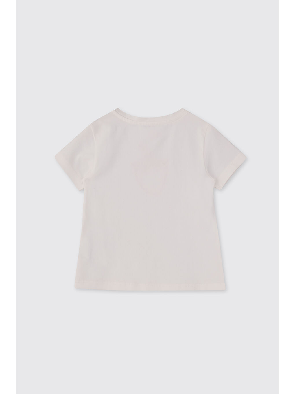 Ekru Liberty Kumal Kız Çocuk Tişört-1