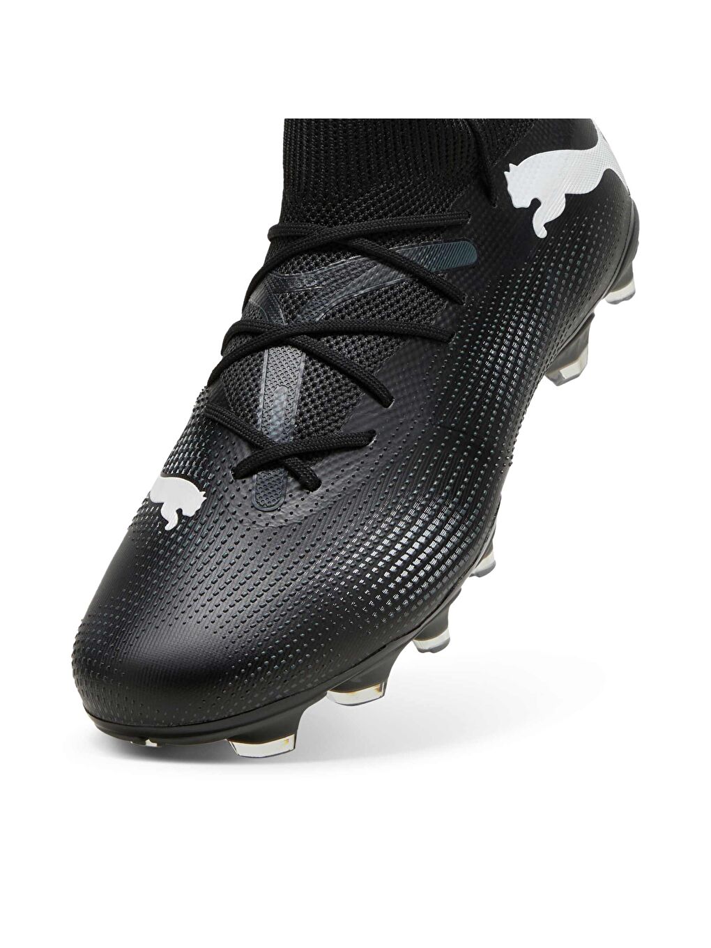 Siyah FUTURE 7 MATCH FG/AG Krampon-4