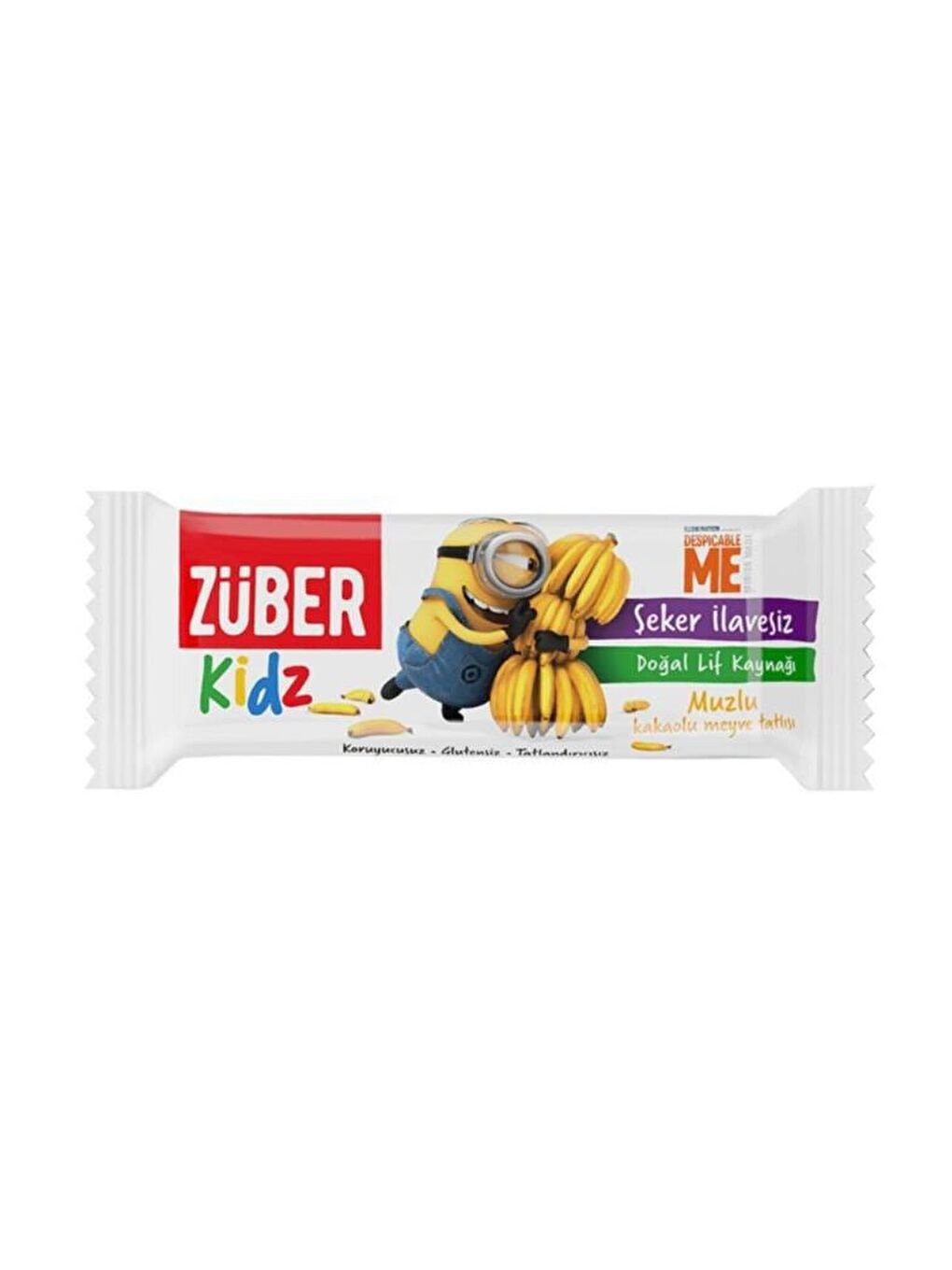 Züber Renksiz Kidz Muzlu Ve Kakaolu Meyve Tatlısı - 30 gr x 16 Adet - 1