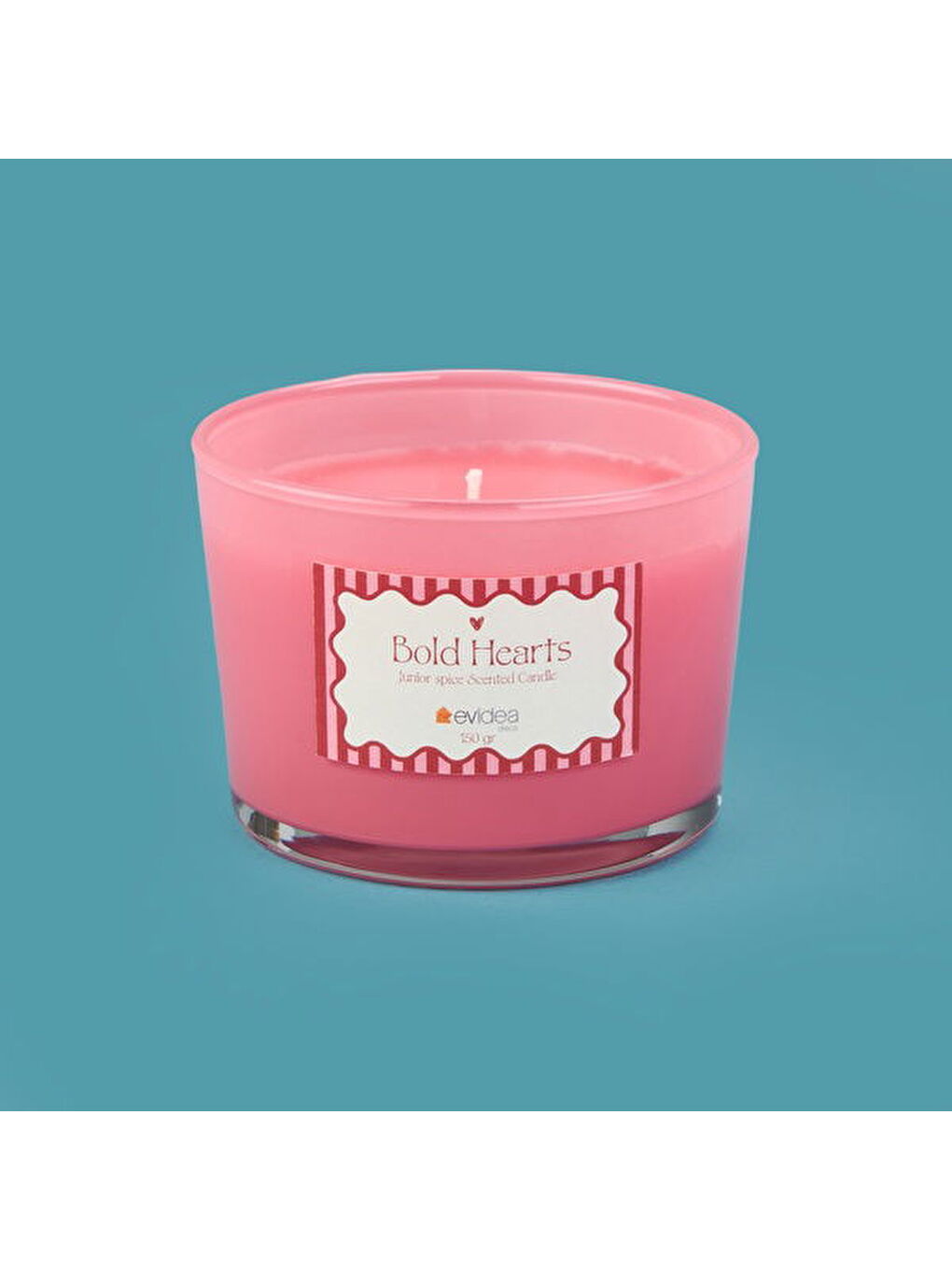 Deco Bold Hearts Mum - Pembe - 150 gr