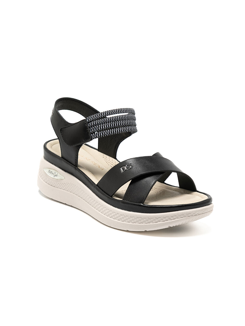 Kadın Siyah Sandalet 305688DP 5688DP Nero-1