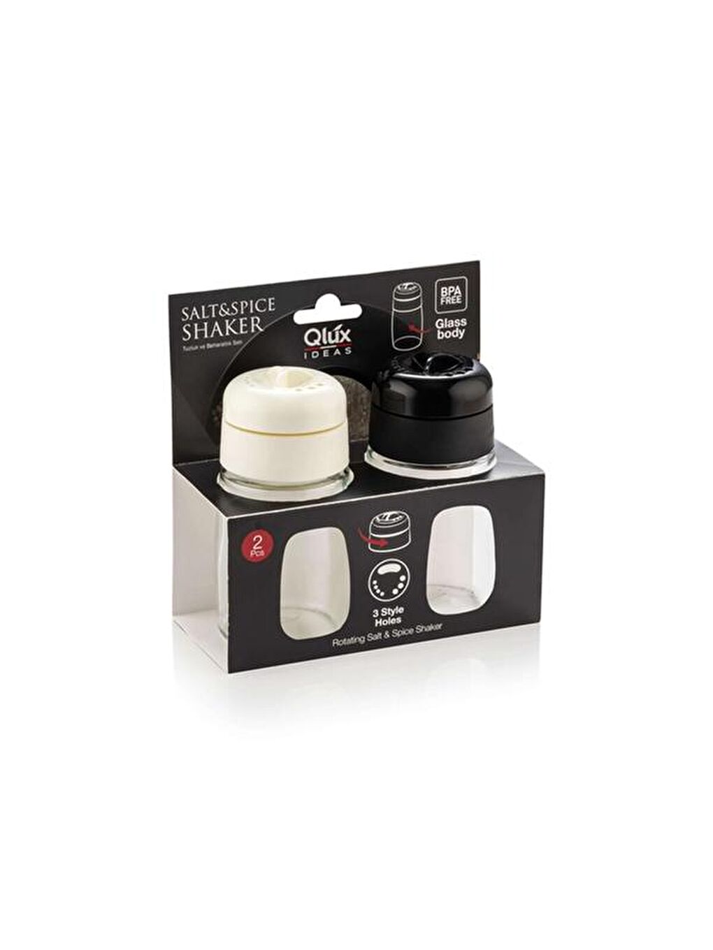 Karışık Star Tuzluk & Karabiberlik Set - 100 ml-1