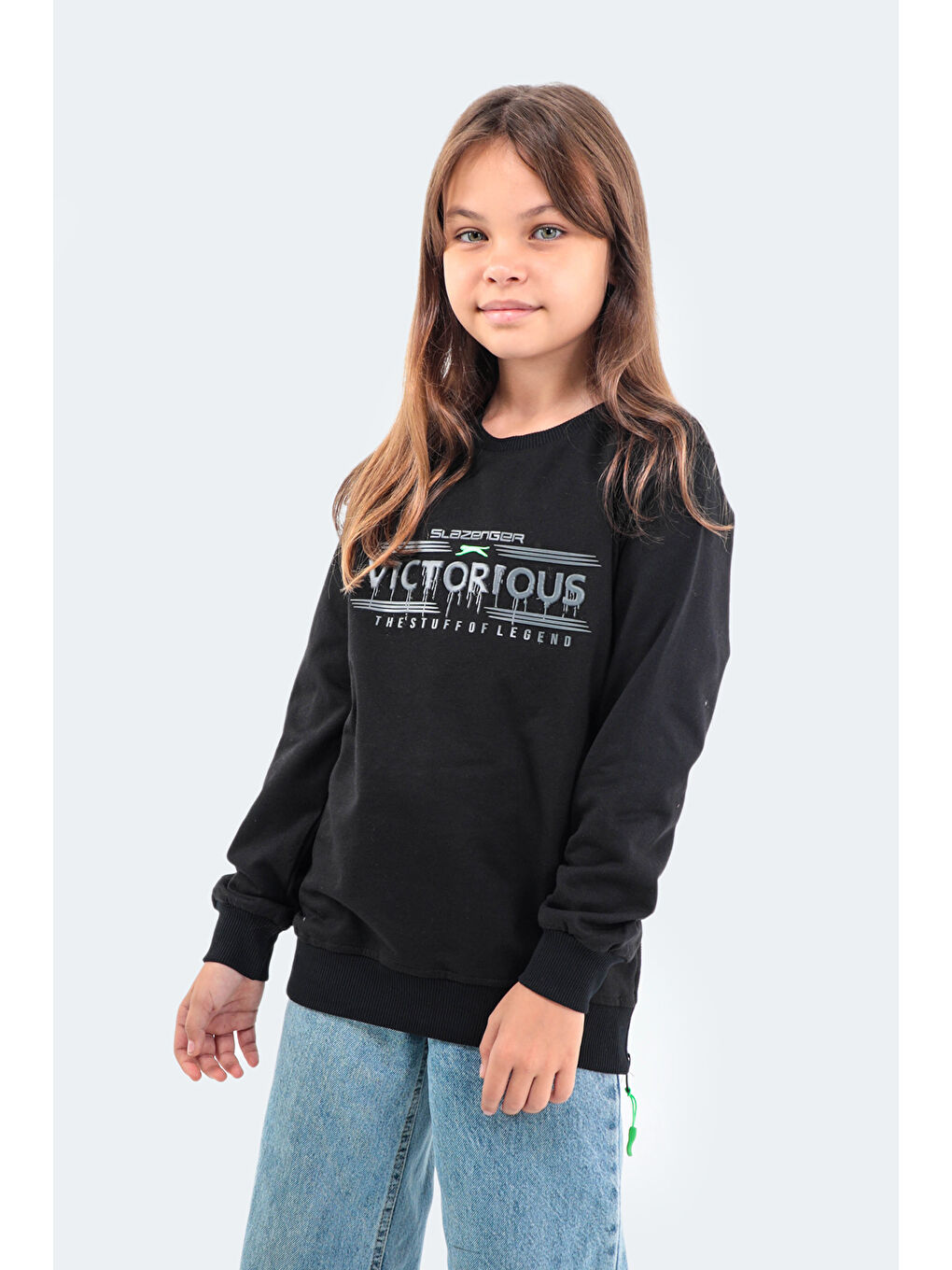 DUNA Unisex Çocuk Sweatshirt Siyah-5