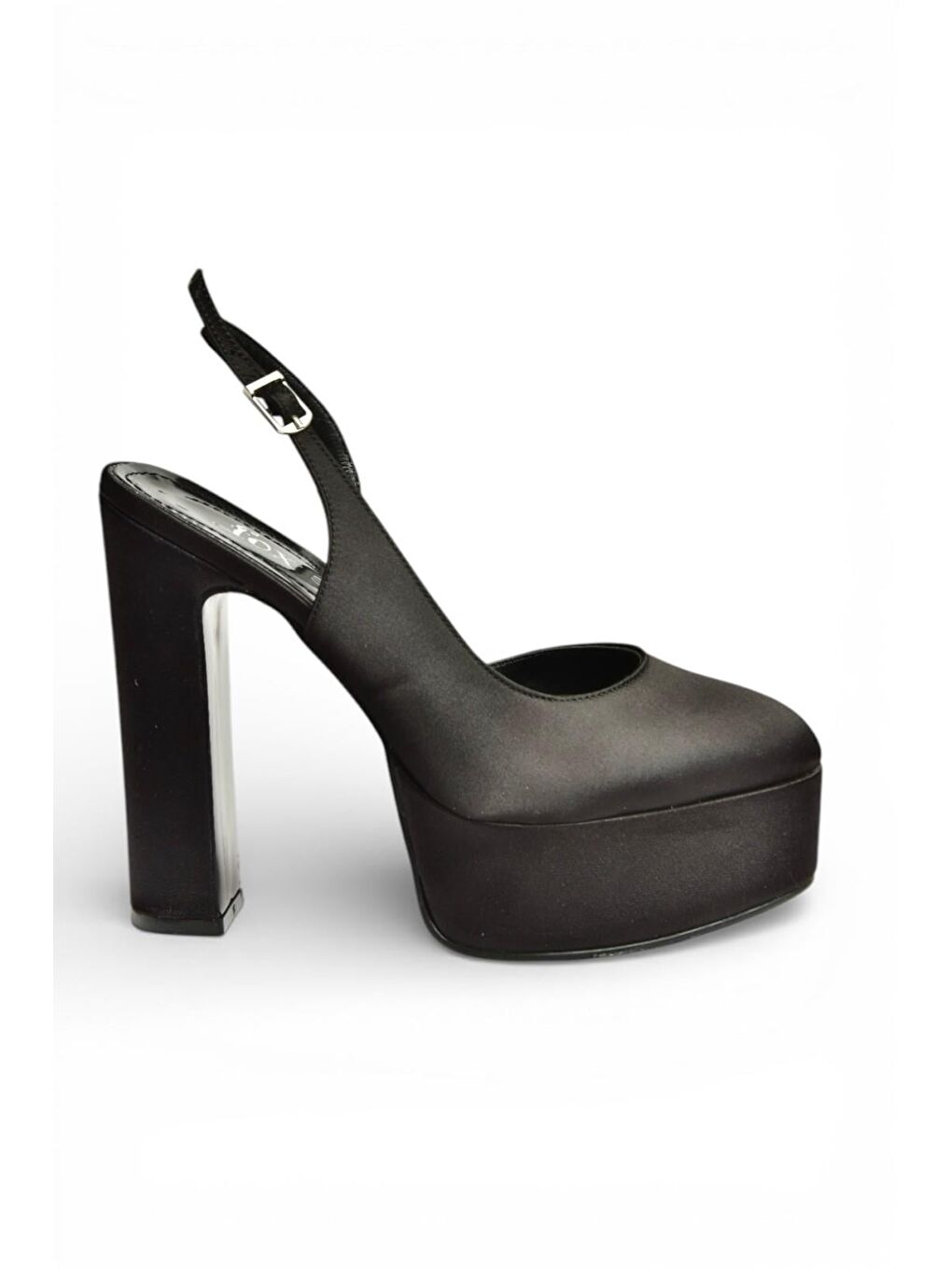 Siyah Kadın Topuklu Ayakkabı Y246195104-1