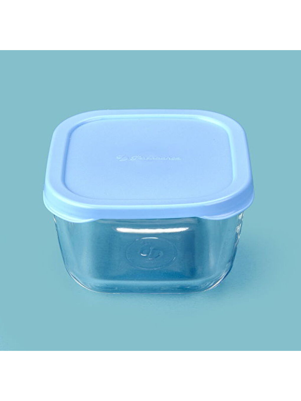 Snowbox 3'lü Saklama Kabı - Şeffaf / Mavi-7