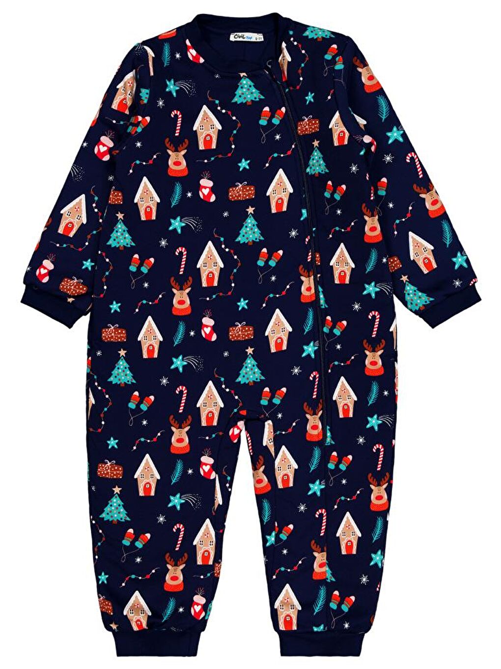 Lacivert Boys Yeniyıl Empirme 90 Gr 6-9 Yaş Uyku Tulumu